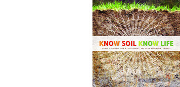 K Edited By No Know Soil Know Life - Home Soils 4 Teachers