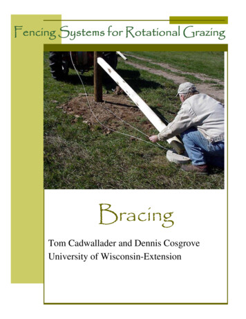 Section 3: Bracing The Ends And Corners - Extension
