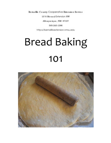 Bread Baking 101 - New Mexico State University