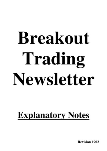 Breakout Trading Newsletter - Alan Hull