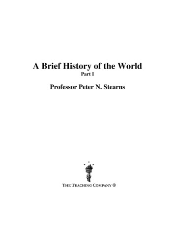 A Brief History Of The World - Mr. Farshtey