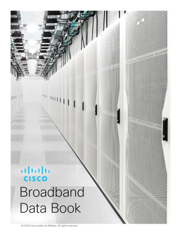 Broadband Data Book - Cisco