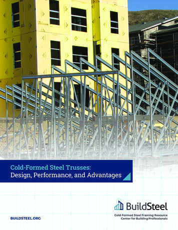 Cold-Formed Steel Trusses: Design, Performance, And 