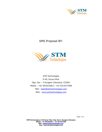SMS Proposal BY