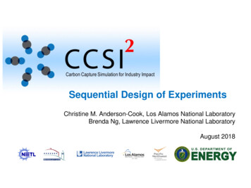 Sequential Design Of Experiments