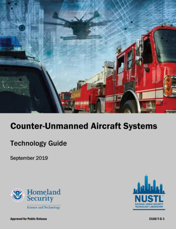 Counter-Unmanned Aircraft Systems