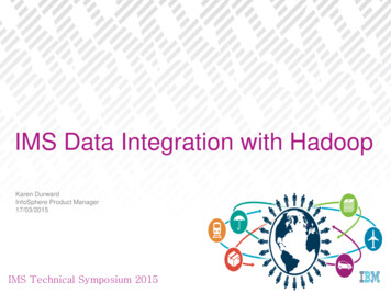 IMS Data Integration With Hadoop - KIESSLICH CONSULTING