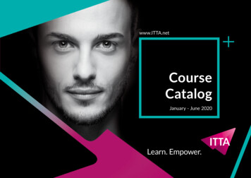 Course Catalog - Itta 