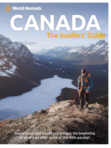 Canada Insiders Guide - World Nomads