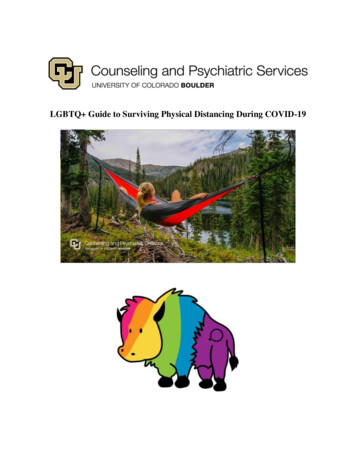 LGBTQ Guide To Surviving Physical Distancing During COVID 