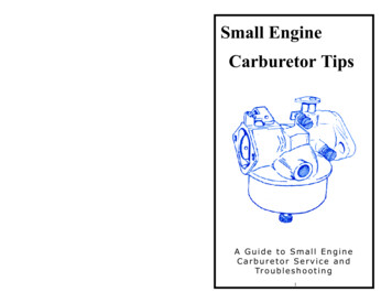 Small Engine Carburetor Tips - Middleburg Power Equipment