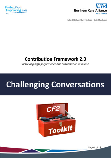 CF2 Challenging Conversations Toolkit