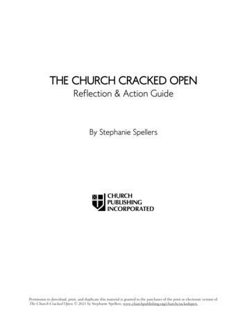 THE CHURCH CRACKED OPEN - ChurchPublishing 