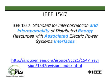 IEEE 1547- Babak Enayati Rev1 - Cigre-usnc 
