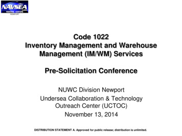 Code 1022 Inventory Management And Warehouse 