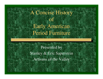 A Concise History Of Early American Period Furniture