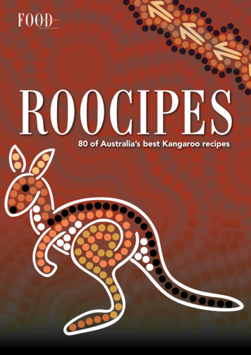 ROOCIPES - Kangaroo Industry