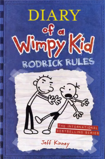 Diary Of A Wimpy Kid Rodrick Rules ( PDFDrive )