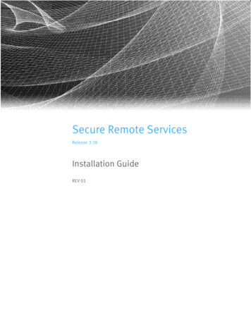 Secure Remote Services - Dell Technologies