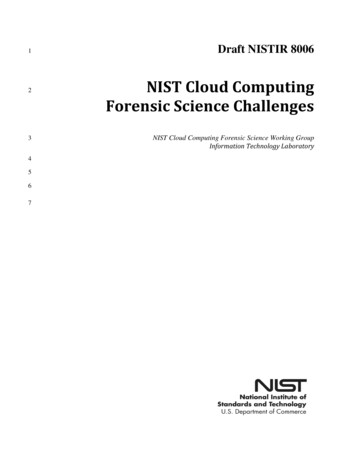 2 Forensic Science Challenges - NIST