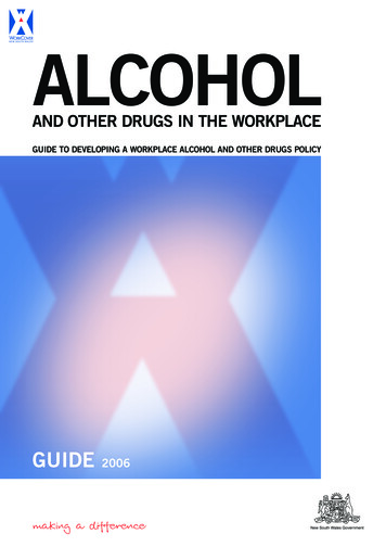 Drugs, Alcohol And The Workplace: Guide - SafeWork NSW