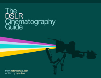 DSLR Cinematography Guide - WordPress 