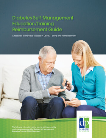 Diabetes Self-Management Education/Training Reimbursement Guide
