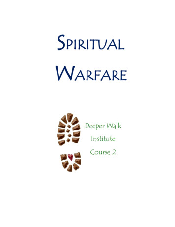 SPIRITUAL - Deeper Walk International