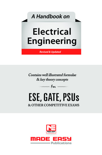 Electrical Engineering - Madeeasypublications 