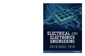 Electrical Engineering - Pearson