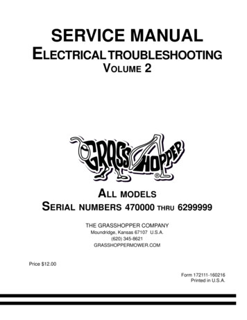 Electrical Vol 2 Manual - Grasshopper Dealers
