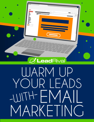 Email Marketing White Paper - LeadRival