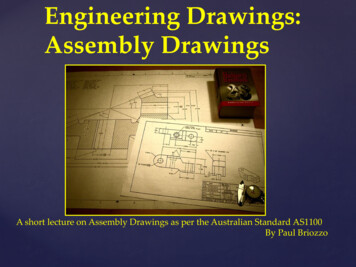 Engineering Drawings: Assembly Drawings