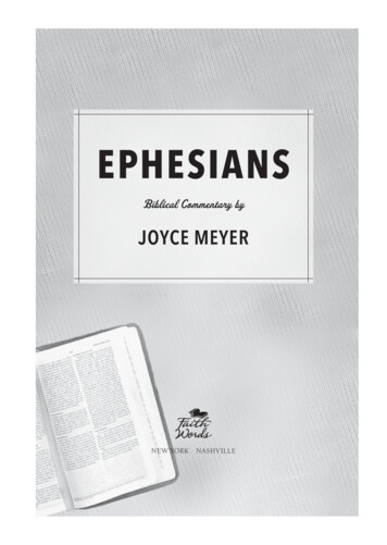 EPHESIANS - Joyce Meyer
