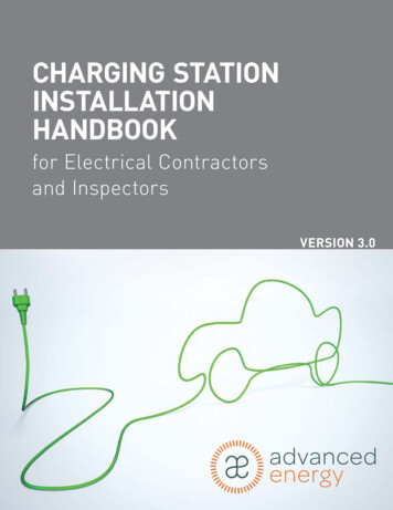 Charging Station InStallation Handbook