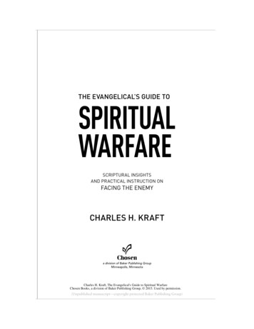 THE EVANGELICAL’S GUIDE TO SPIRITUAL WARFARE