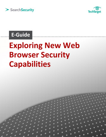 Exploring New Web Browser Security Capabilities - DFSL