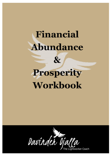 Financial Abundance & Prosperity - Davinder Ojalla