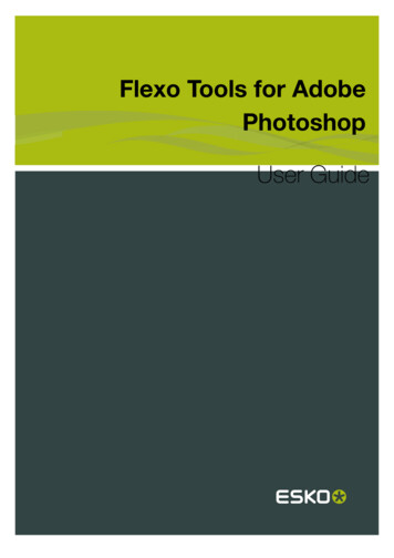 Flexo Tools For Adobe Photoshop User Guide - Esko