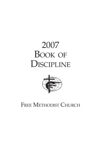 2007 BOOK OF DISCIPLINE - Living Tower Free Methodist 
