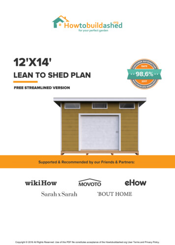 FREE 12X14 Storage Shed Plan By Howtobuildashed