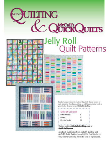 Free Jelly Roll Quilt Patterns - Quilting Daily