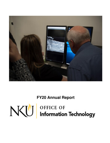 FY20 Annual Report - Northern Kentucky University
