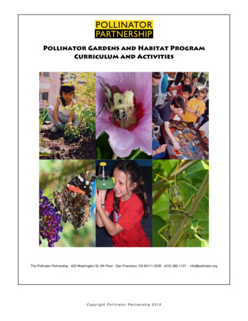 Pollinator Gardens And Habitat Program Curriculum And .