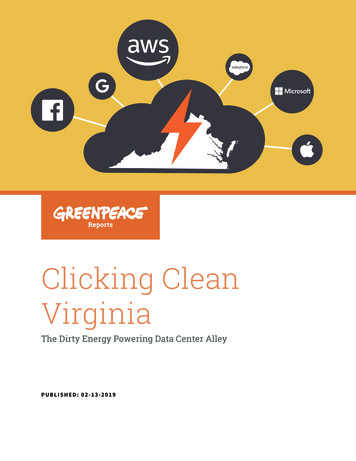 Clicking Clean Virginia - Greenpeace