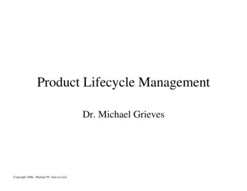 Product Lifecycle Management - Michigan State 