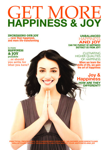 HAPPINESS & JOY - Wellness Factors