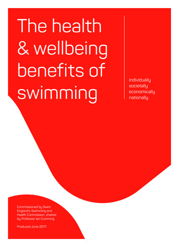 The Health & Wellbeing Benefits Of Swimming