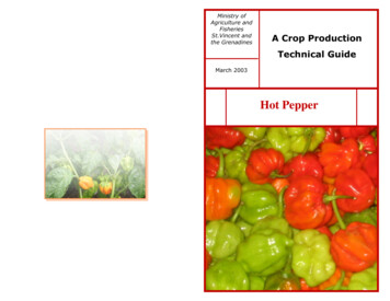 Pepper Booklet - Agriculture.gov.vc