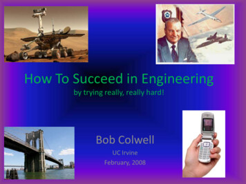 How To Succeed In Engineering